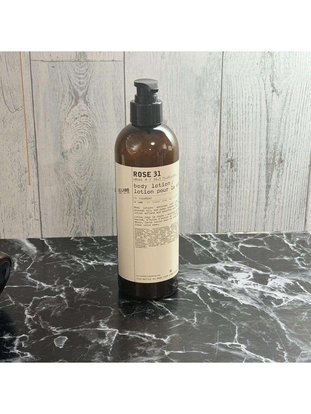 Le Labo ROSE 31 Body Lotion – Hydrating Shea, Almond & Aloe – 480ML – 16.2 OZ